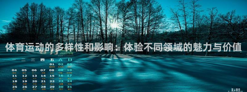 意昂2体育3：体育运动的多样性和影响：体验不同领域的魅力与价值