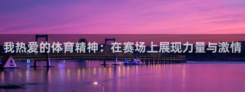 意昂4开户：我热爱的体育精神：在赛场上展现力量与激情
